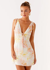 Alden Mini Dress - Floral Print