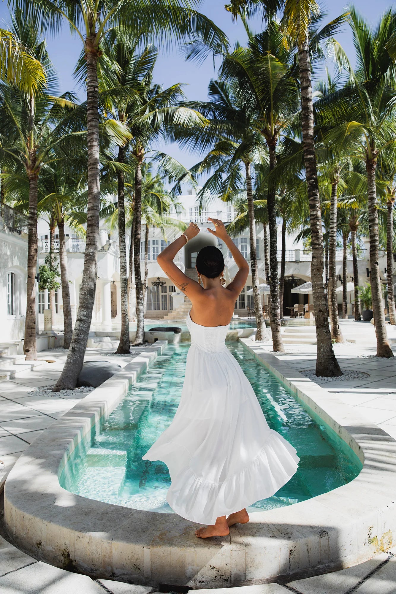 Love In The Summer Maxi Dress White